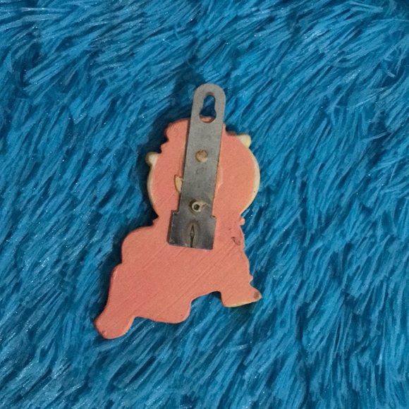 Hang on wall decor of a baby in pink clothes - Picture 2 of 2